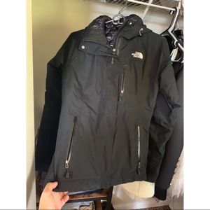 the north face hyvent down jacket